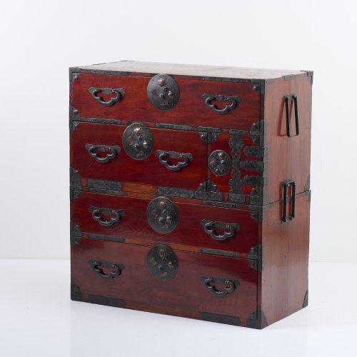 'Tansu' chest of drawers, 19th century