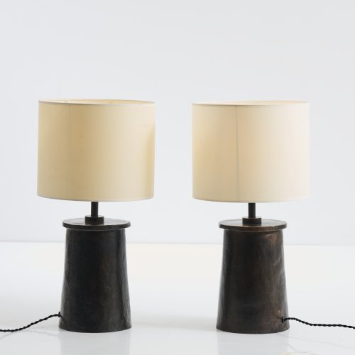 Two 'Omega' table lights, 2000