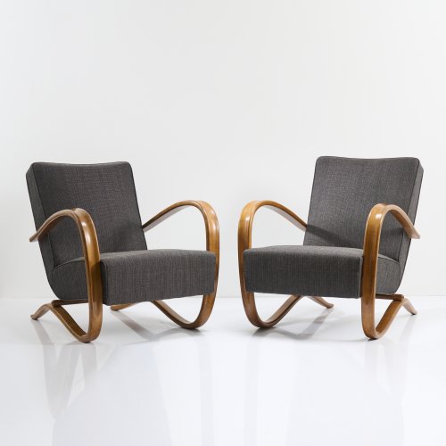 Two 'H 269' easy chairs, 1930s / 1940s