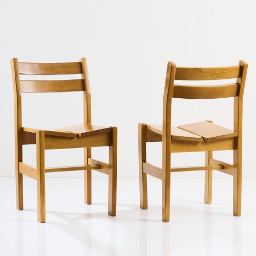 Zwei Stühle 'Les Arcs', um 1968