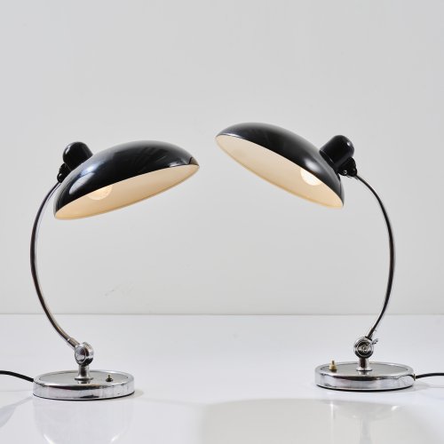Two 'President - 6631' table lights, 1936