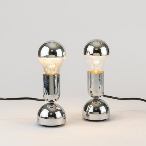 Two 'Pollux' table/wall lights, 1967