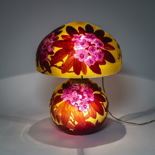 Soufflé table lamp 'Rhododendron', 1925-36