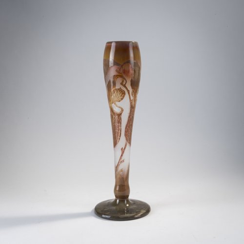 Martelé-Vase 'Sabot de Vénus', 1900-05