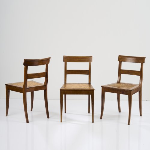 Drei Stühle, 1828/29