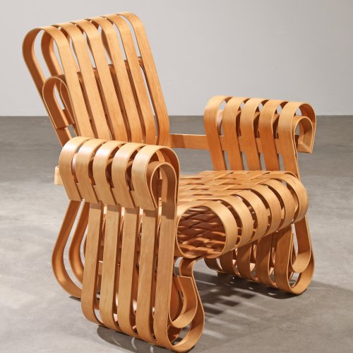 Frank O. Gehry, Knoll International, Lounge Chair, model Powerplay 9 / 95