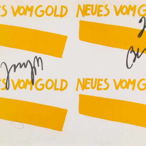 Joseph Beuys*, Misprint, revised, Neues vom Gold