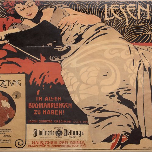 Plakat für 'Österreichs Illustrierte Zeitung', 1900 