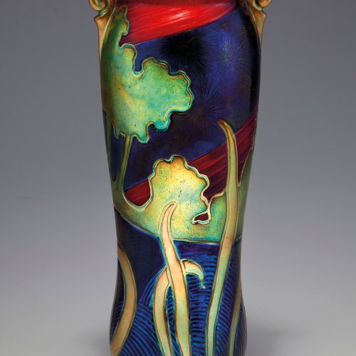 Vase with handles, circa 1900