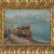 'Bucht am Golf von Neapel mit Vesuv im Hintergrund', 20. Jahrhundert