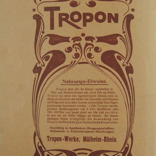 Dose 'Eisen-Tropon', um 1898
