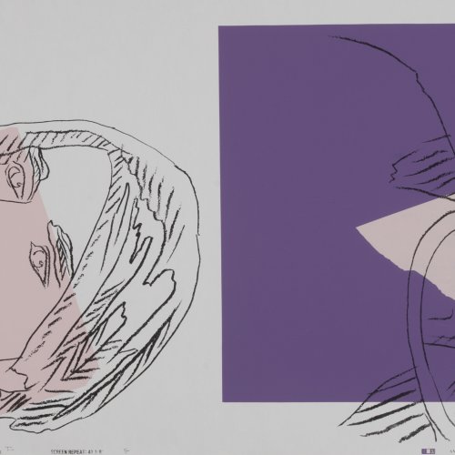 'Andy Warhol Self-Portrait' - Screen Repeat: 41 1/8, 1978