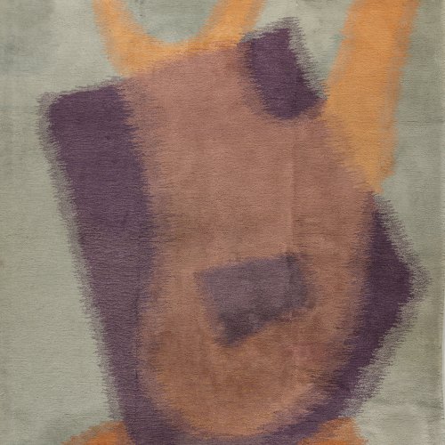 Teppich 'Murani Blau', um 1949