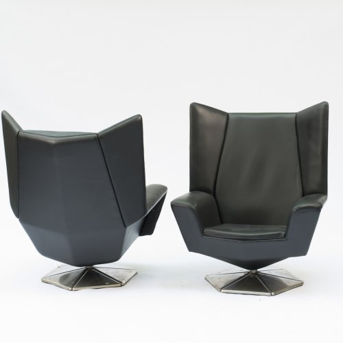 Zwei 'Prisma' - Sessel, um 1965
