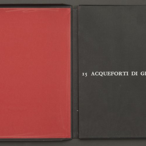 Mappenwerk '15 Acqueforti di Giò Pomodoro', 1964
