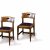 Pair of dining chairs, 1902