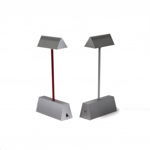 Two 'Scintilla' table lights, 1983 