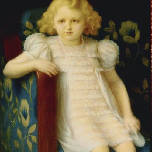 'Protrait of a young girl'