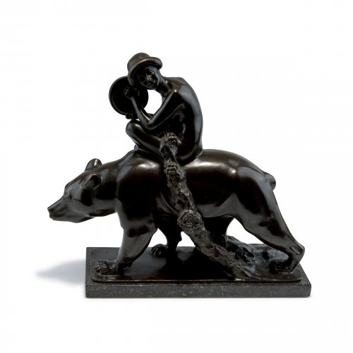 'Bear and female figure', 1911