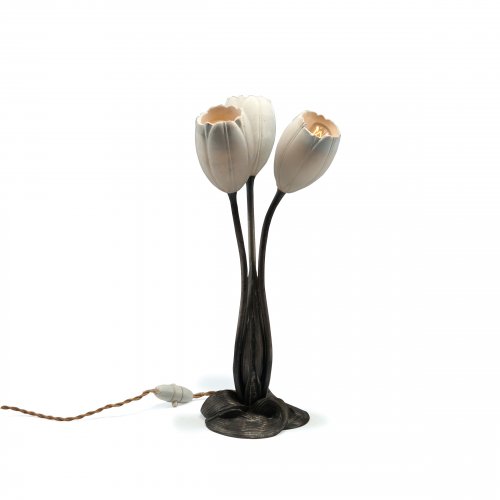 Tischlampe 'Tulipes', Modell für die Exposition Internationale des Arts Décoratifs et Industriels Modernes, Paris 1925