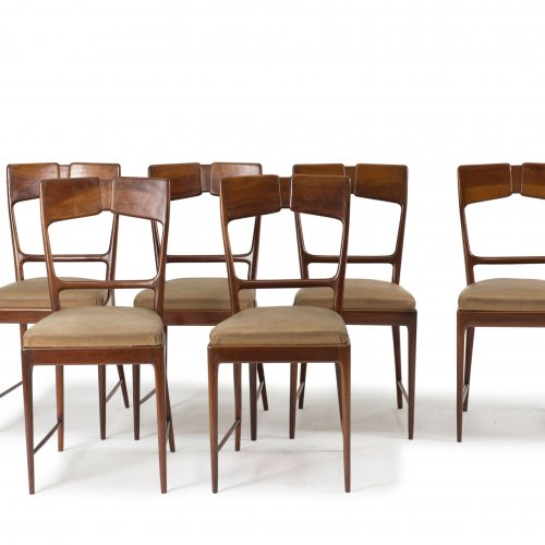 Six chairs, c1940 