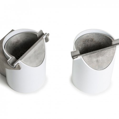 Two 'Griglia' ashtrays, 1970