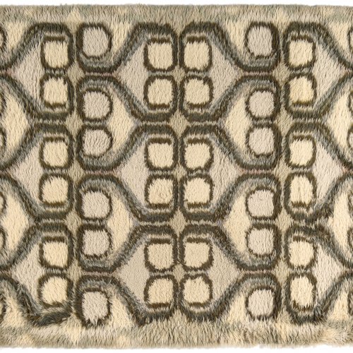 'Silver Birches' Rya carpet, c1958