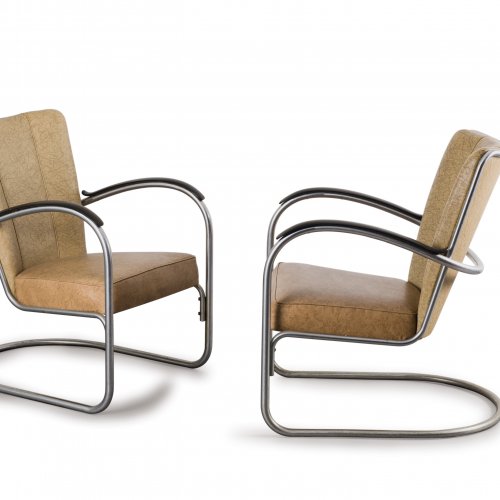 Two 'No. 412' armchairs, 1934