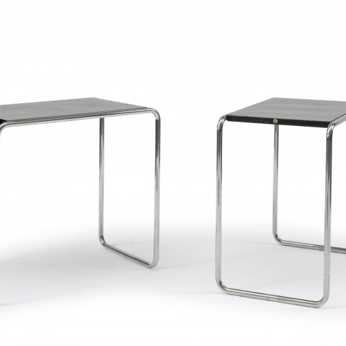 Two 'B 9' side tables, 1927