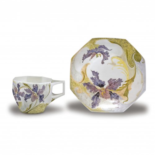 Cup and saucer, 1904