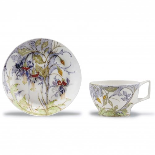 Cup and saucer, 1911/12