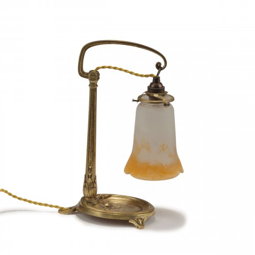 Table lamp with foot by Charles Ranc, c. 1910-15