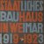 Kat. Staatliches Bauhaus in Weimar 1919-1923