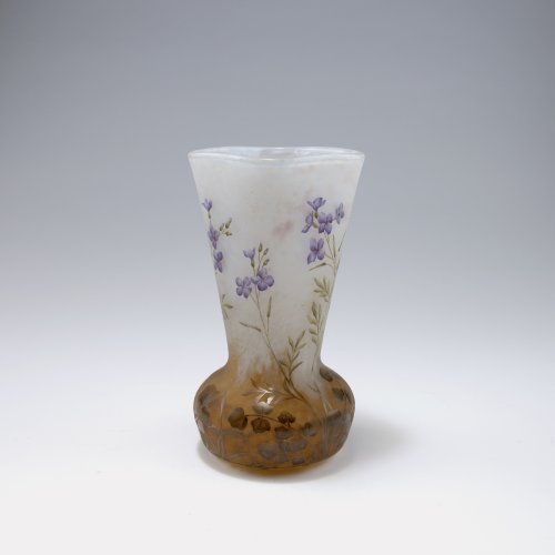 Vase 'Fleurs de lin', um 1905