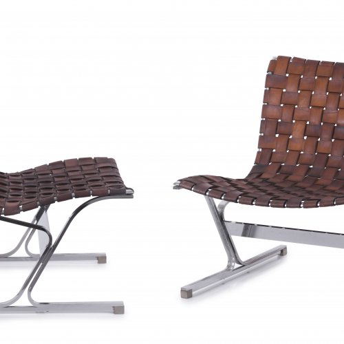 Zwei Sessel 'PLR 1', 1968