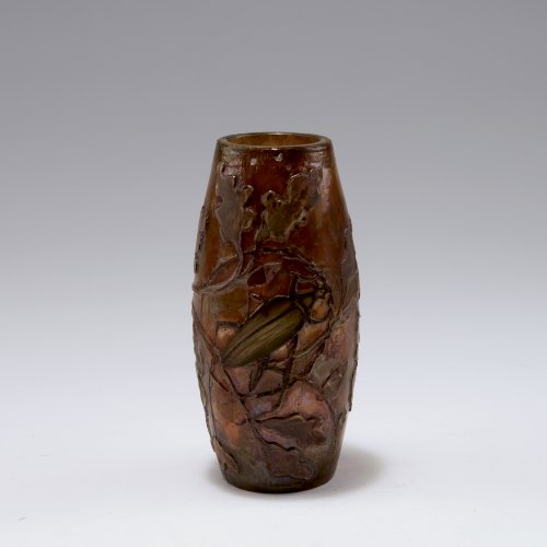 Vase 'Chêne et capricorne du chêne', 1900-10