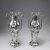 Pair of vases with handles, c1900