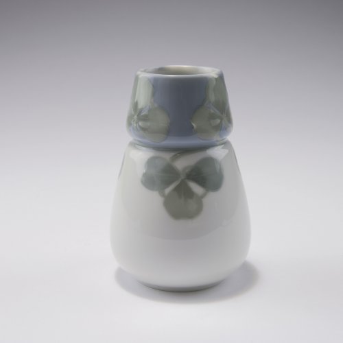 Vase with clover, c1900