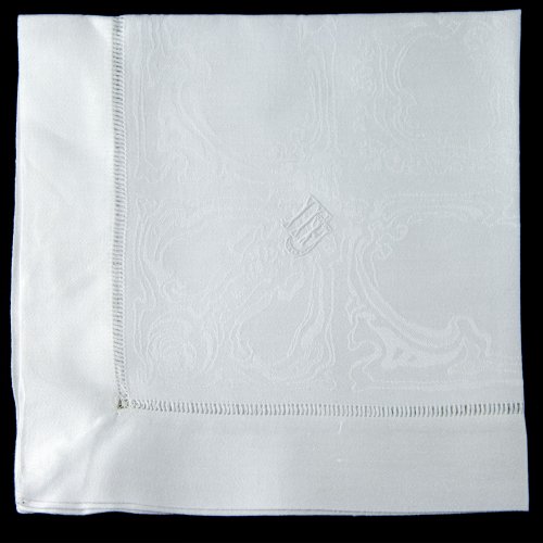 Tablecloth and twelve napkins, c1900