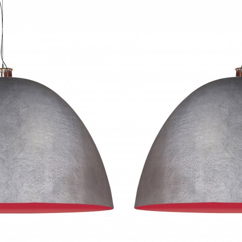 Two 'XXL Dome' ceiling lights, 1999