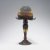 'Paysage lacustre' table light, c1910