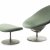 'Globeo' - 'F 422' easy chair and ottoman, 1959