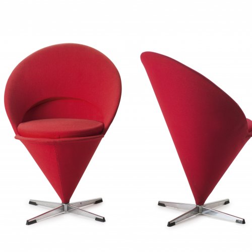Two 'Cone' chairs, 1958