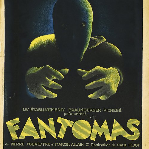 'Fantomas' movie poster, 1932