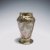Vase with gilded pewter mounting, 1903