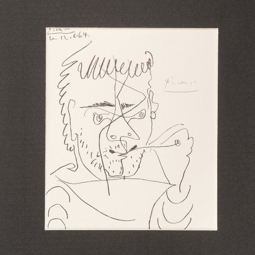 'Le Fumeur (Hommage à Henry-David Kahnweiler)', 1964