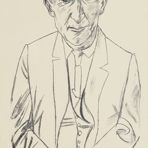 'Portrait of Composer Frederik Delius', 1922