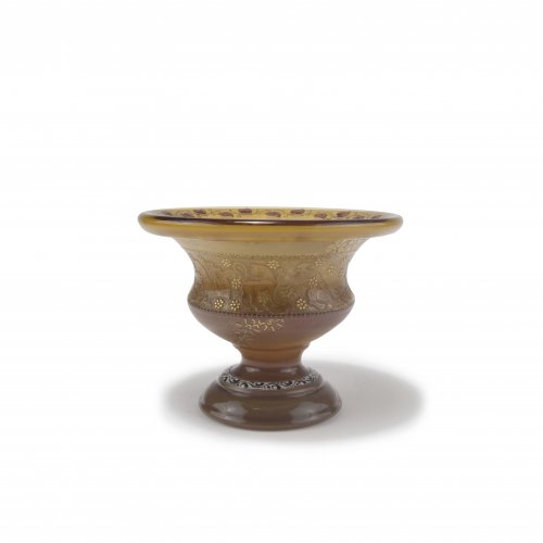 'Animaux antiques' goblet, 1895-1900