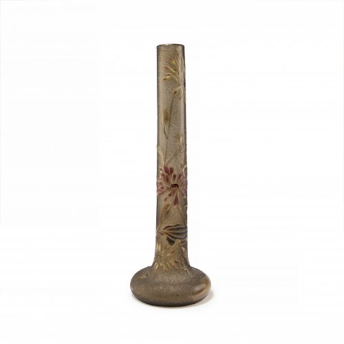 Tall 'Dahlias' vase, c1900