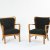 Two armchairs, 1940/50s